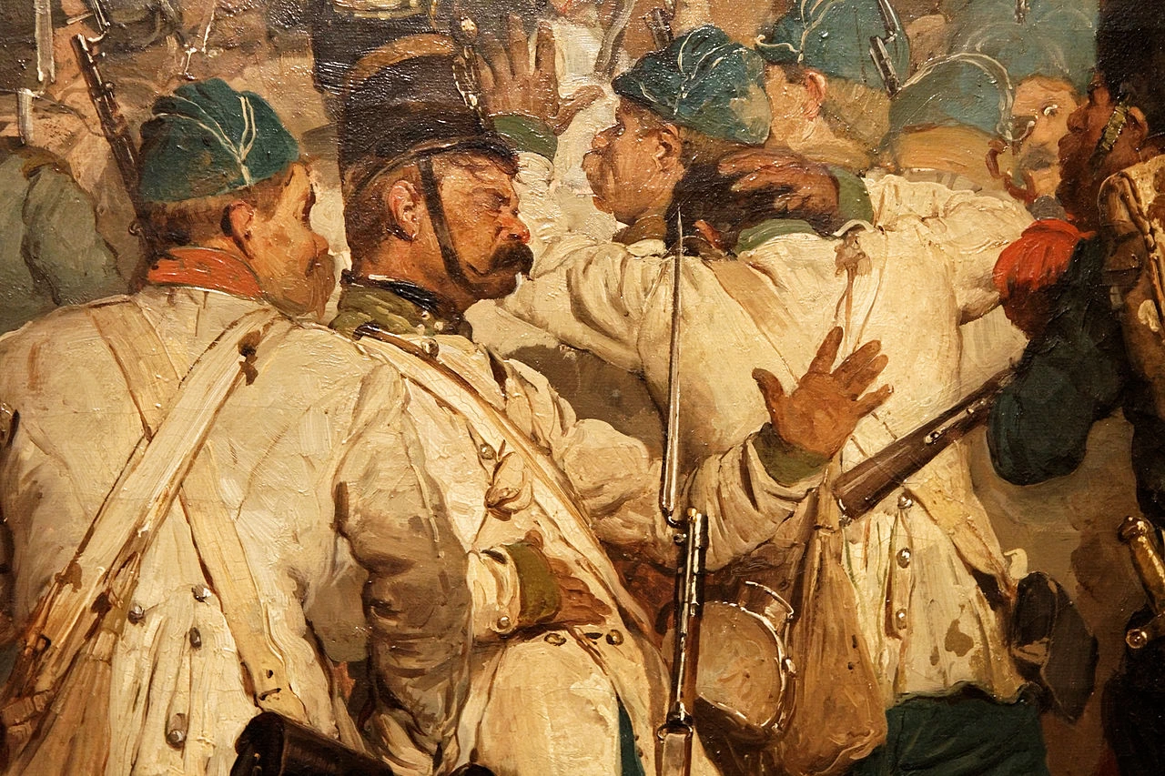 La battaglia di Magenta - dettaglio